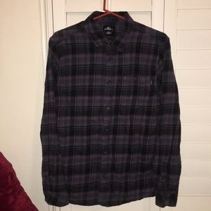 Oneill Dark Purple Cotton Flannel
